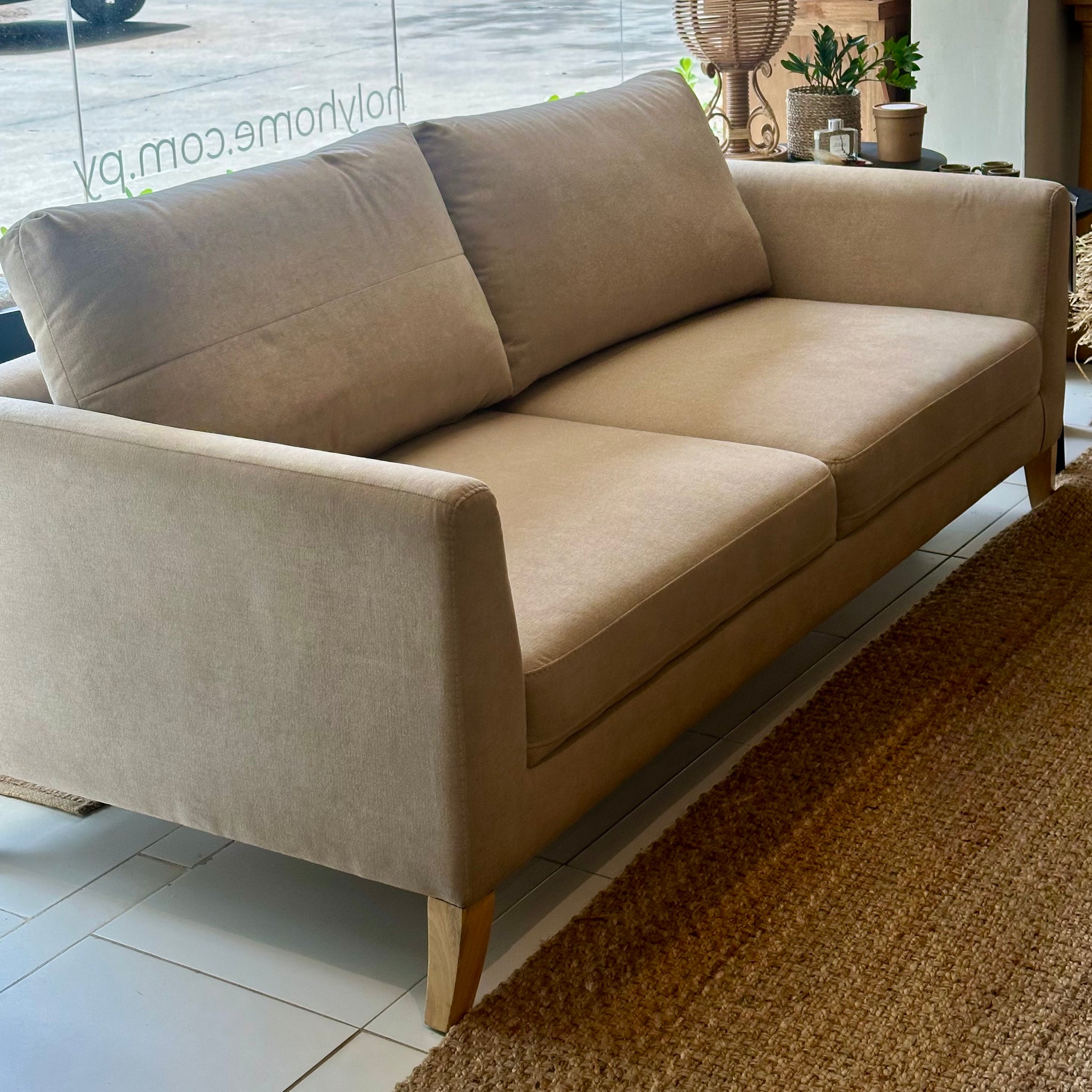 SOFÁ BELGA DE DOS Y TRES CUERPOS