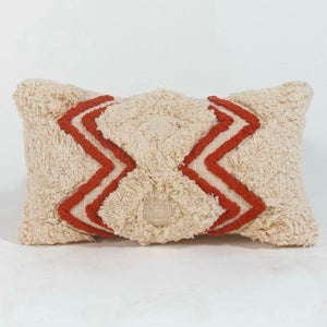ALMOHADON POMPON TERRACOTA II - 30 x 50