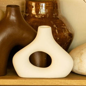 VASE BRUNA P - BONE