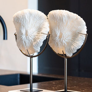 CORAL DECORATIVO EN SOPORTE DE METAL