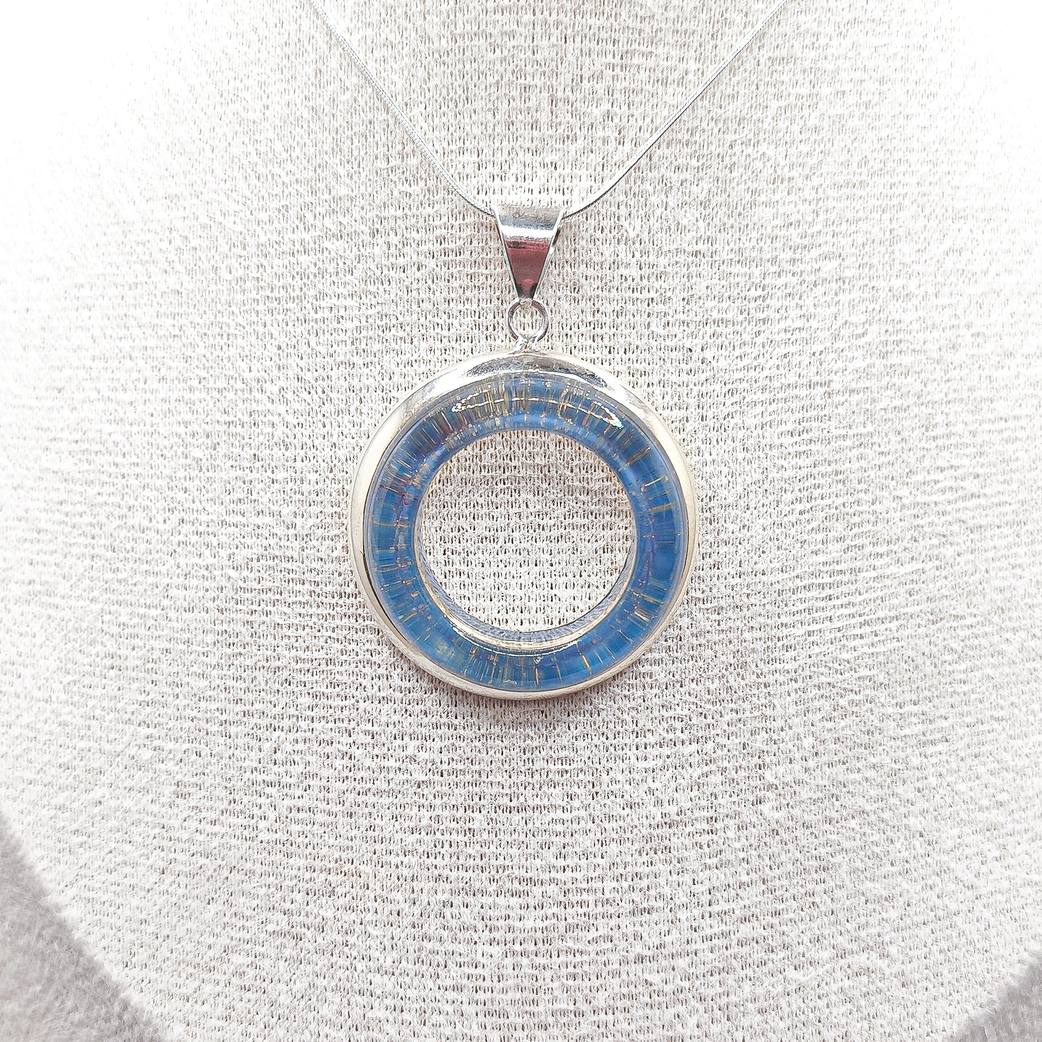 Collar Circular Premium Color Texturado Colección Eternal