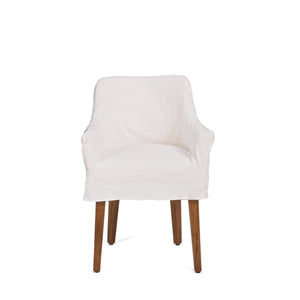 LEONARDO CHAIR - TWO IN ONE, UPHOLSTERED PLUS COVER