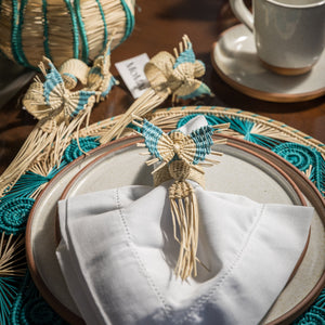 SET 4 HANDMADE COASTERS
