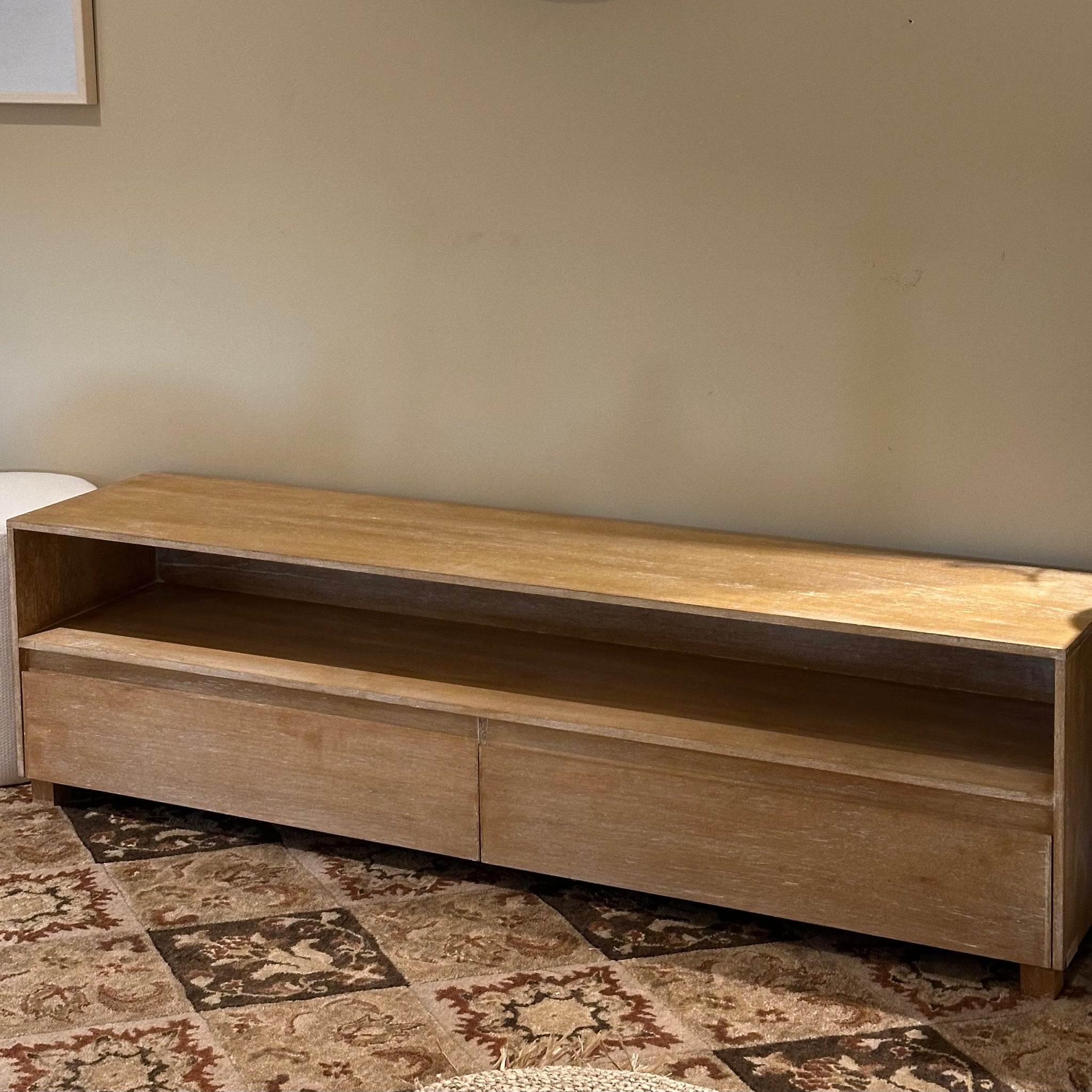 LENNON RACK WITH TWO DRAWERS