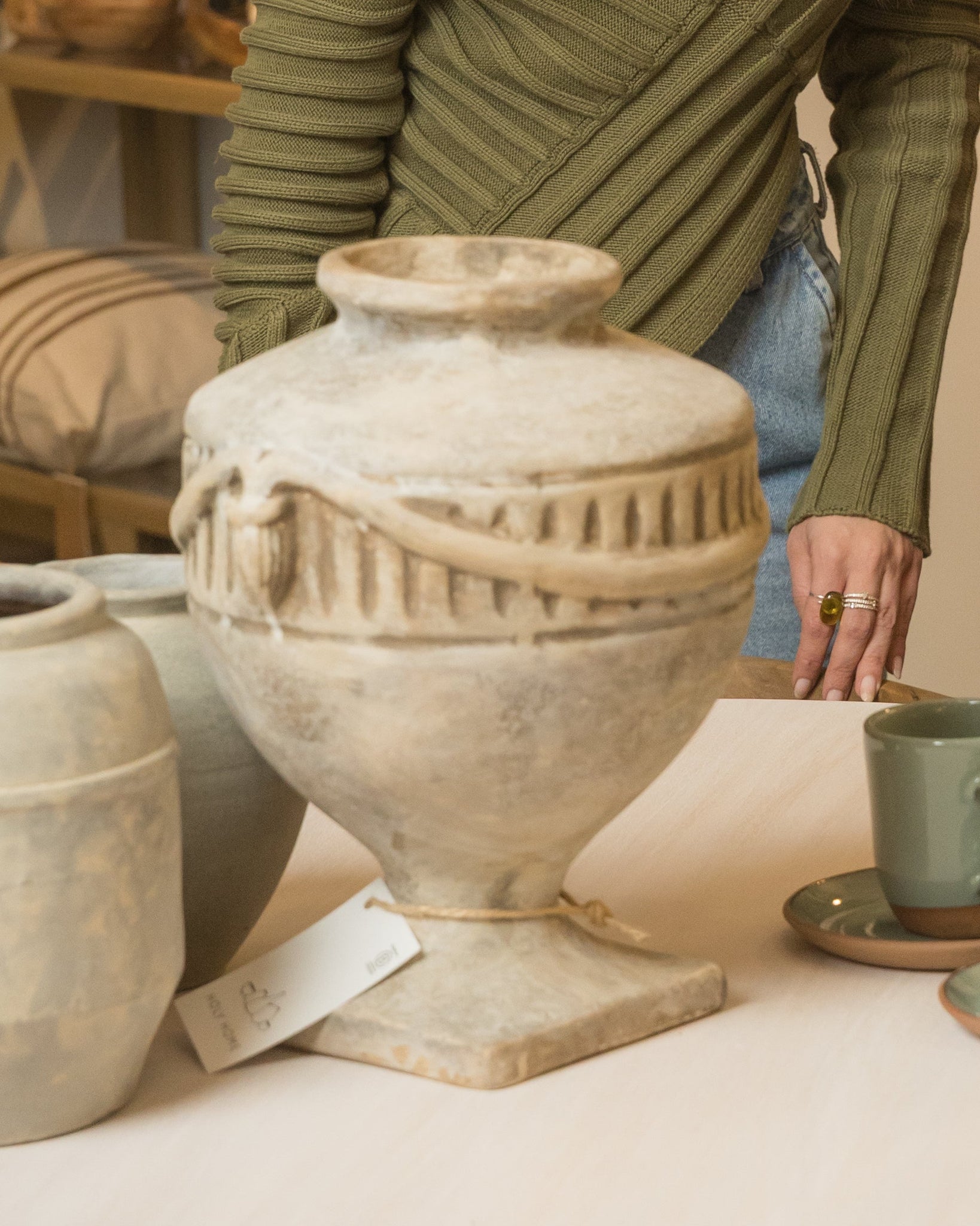 JARRÓN DE CERÁMICA ROMANO