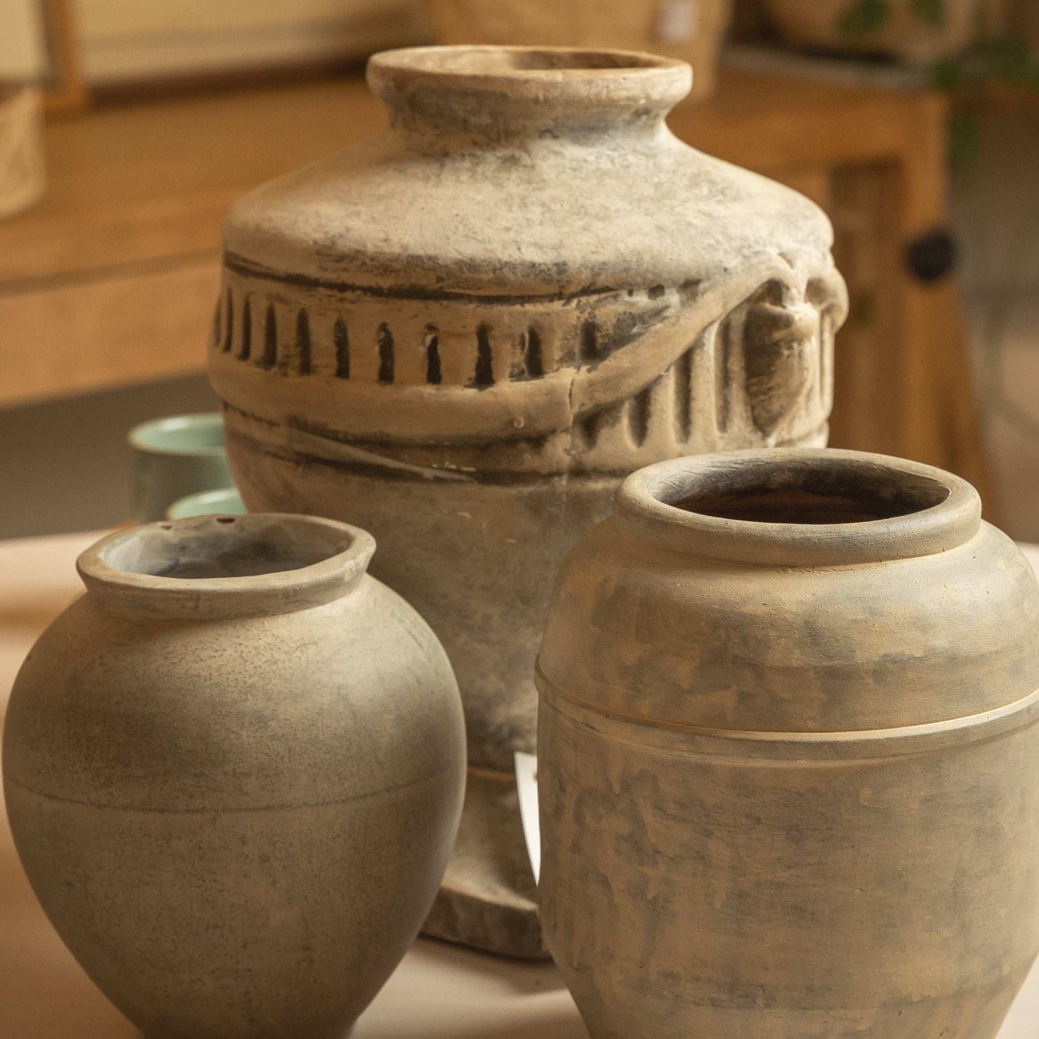 JARRÓN DE CERÁMICA ROMANO