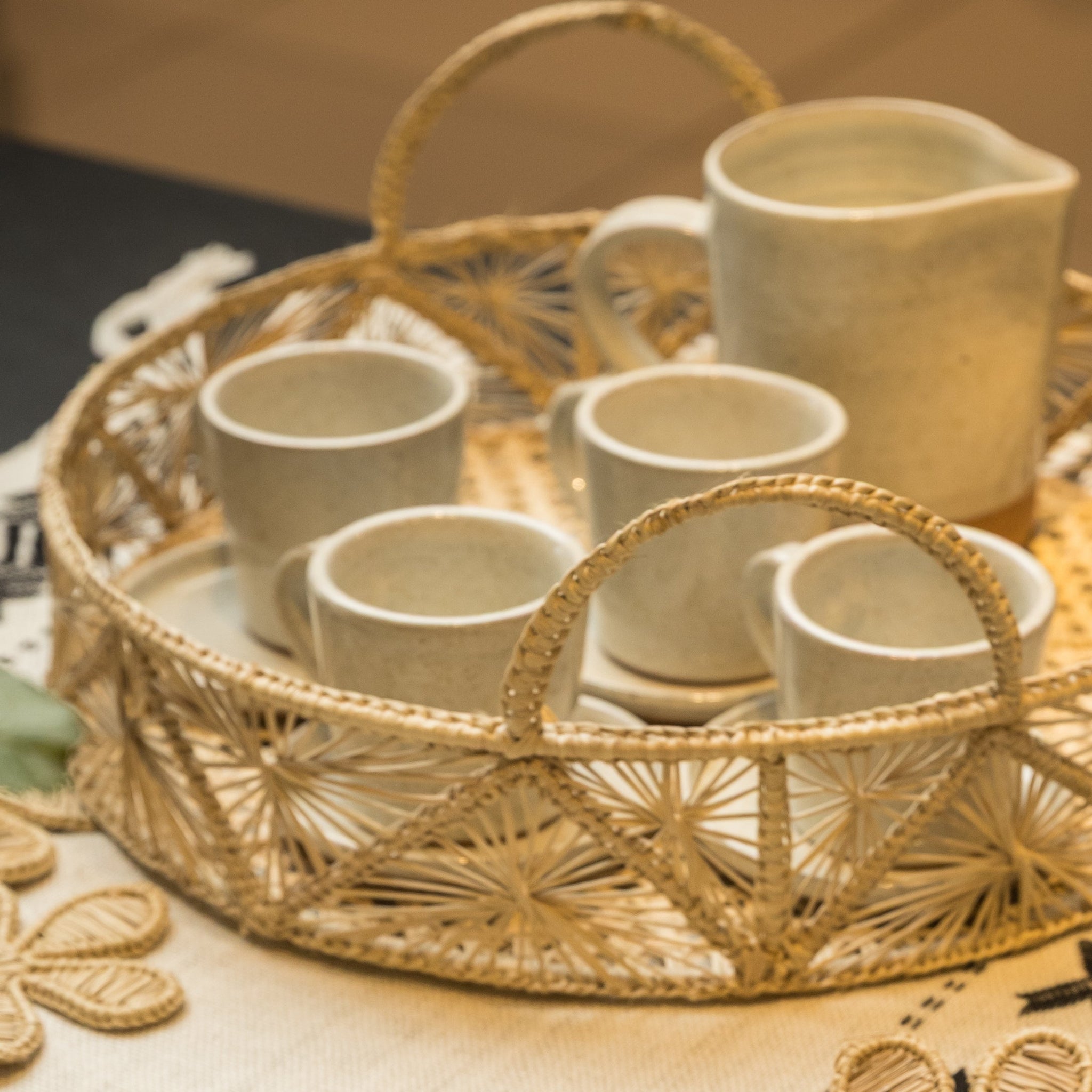 BANDEJA ARTESANAL CIRCULAR