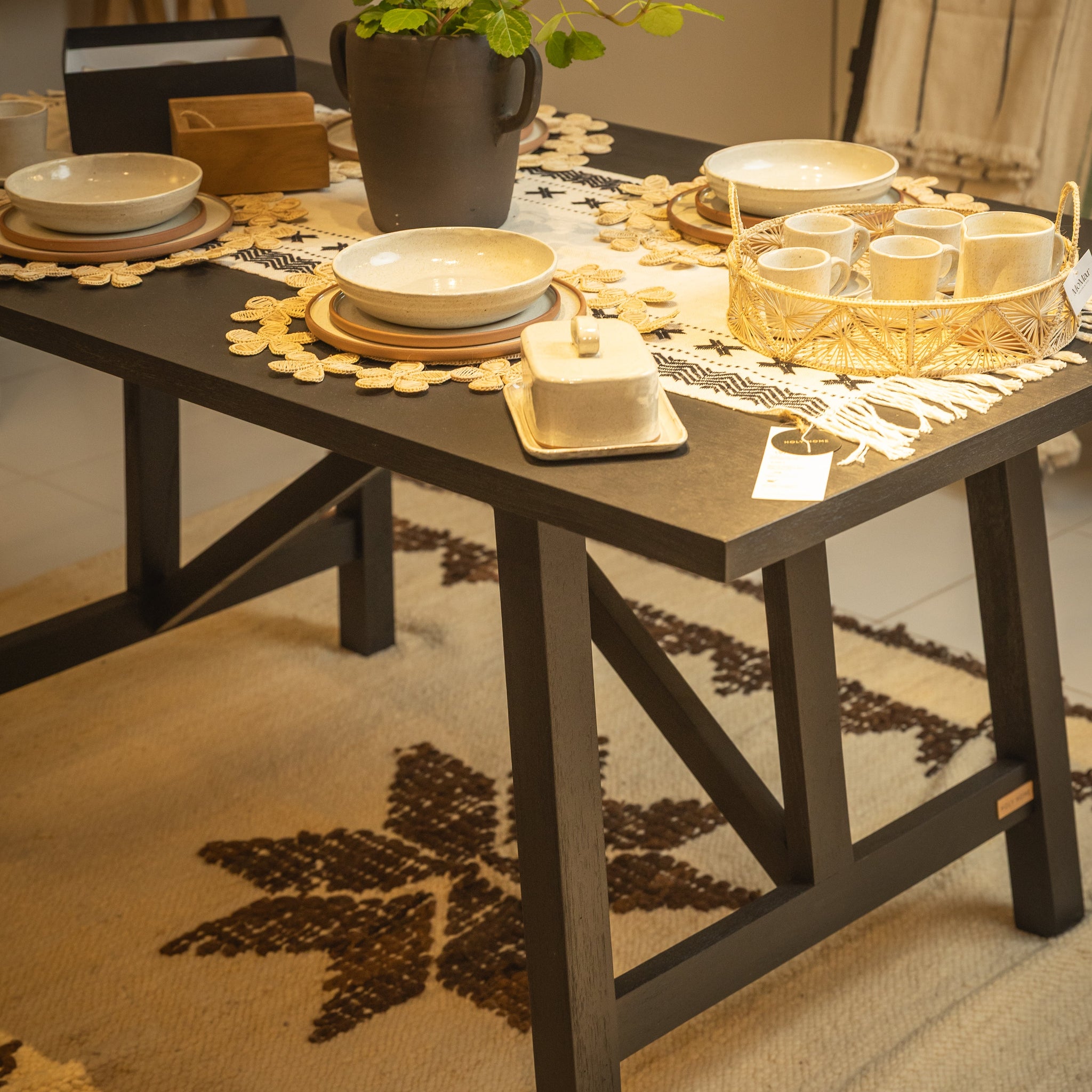 MESA COMEDOR RECTANGULAR LUCCA