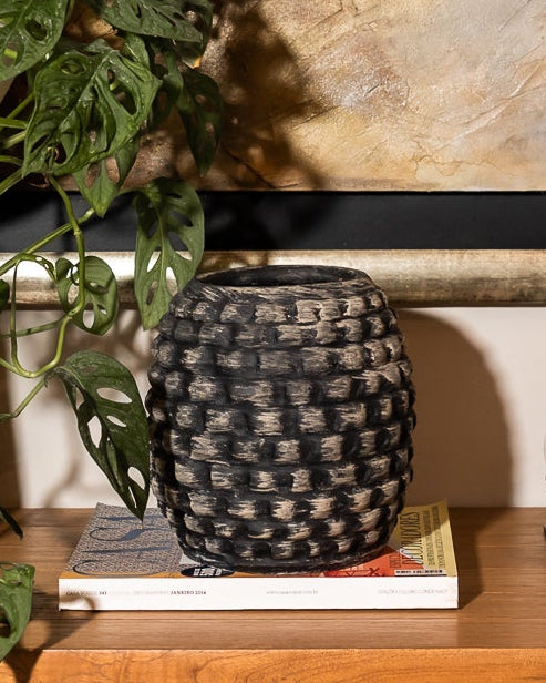 JARRÓN FURINA DE CERÁMICA ARTESANAL