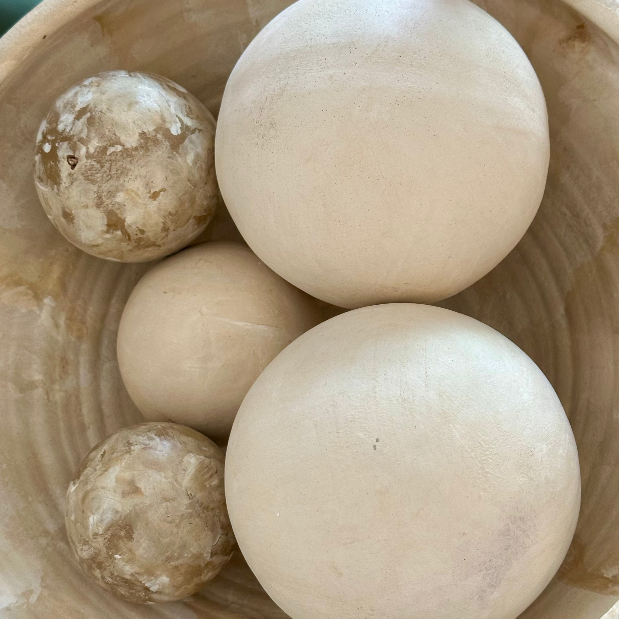 PELOTAS DECORATIVAS DE CERÁMICA