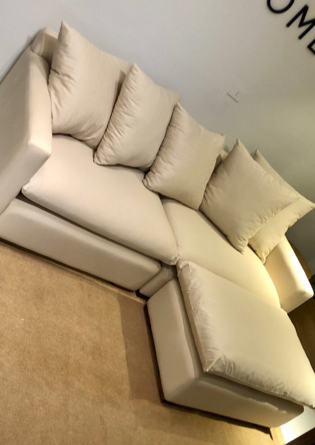 TWO-IN-ONE SOFA WITH FOUR BODIES PAUL - OFF WHITE